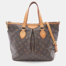 Louis Vuitton: Коричневая сумка 