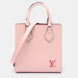 Louis Vuitton: Розовая сумка  Épi