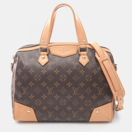 Louis Vuitton: Коричневая сумка 