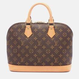 Louis Vuitton: Коричневая сумка 