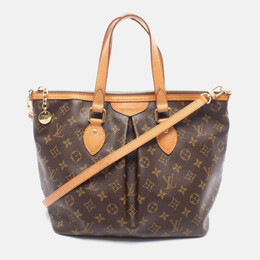 Louis Vuitton: Коричневая сумка 