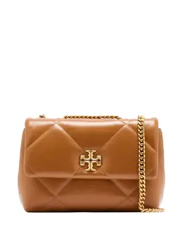 Tory Burch: Коричневая сумка  Kira