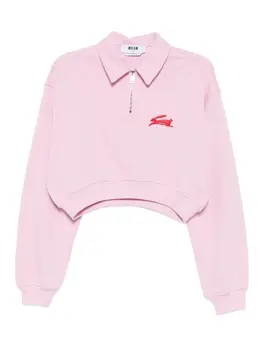 MSGM: Розовый топ 
