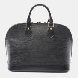 Louis Vuitton: Чёрная сумка  Épi