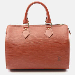 Louis Vuitton: Коричневая сумка  Speedy 25