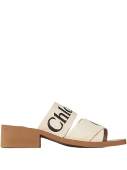 Chloé: Белые сандалии 