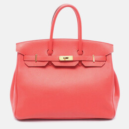 Hermes: Красная сумка  Birkin 35