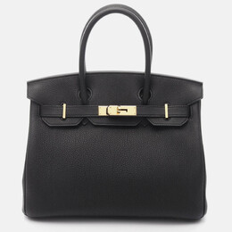 Hermes: Чёрная сумка  Birkin 30