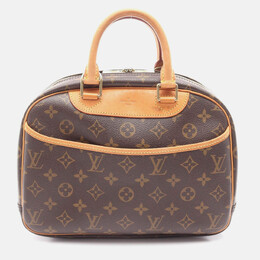 Louis Vuitton: Коричневая сумка 