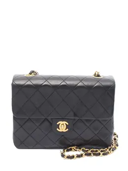 CHANEL Pre-Owned: Чёрная сумка 