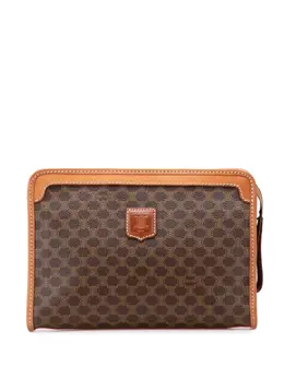 Céline Pre-Owned: Коричневый клатч 