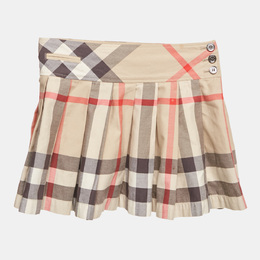 Burberry Kids: Бежевая юбка 