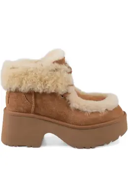 UGG: Коричневые ботинки 