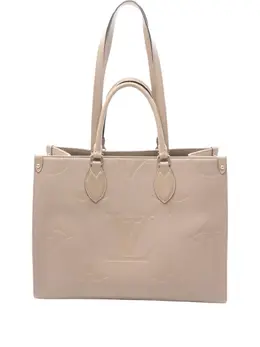 Louis Vuitton Pre-Owned: Бежевая сумка 