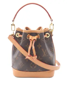 Louis Vuitton Pre-Owned: Коричневая сумка 