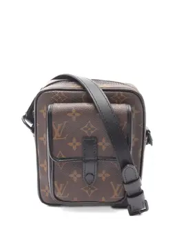 Louis Vuitton Pre-Owned: Коричневая сумка через плечо 