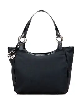 Fendi Pre-Owned: Чёрная сумка-шоппер 