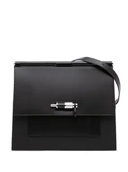 Hermès Pre-Owned: Чёрная сумка через плечо 