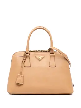 Prada Pre-Owned: Коричневая сумка 