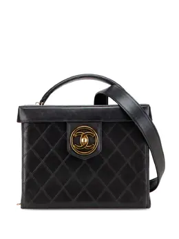 CHANEL Pre-Owned: Чёрная сумка 