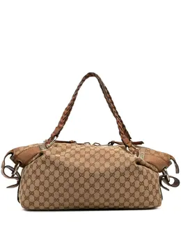 Gucci Pre-Owned: Коричневая сумка-шоппер 