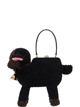 Moschino: Чёрный клатч 