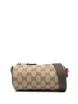 Gucci: Коричневая сумка  GG