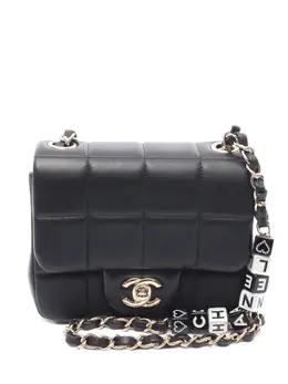 CHANEL Pre-Owned: Чёрная сумка 