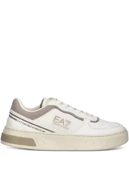 Ea7 Emporio Armani: Белые кроссовки 