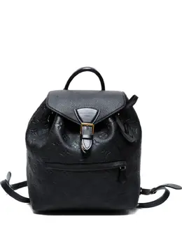 Louis Vuitton Pre-Owned: Чёрный рюкзак 