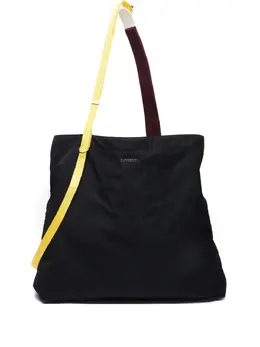 Burberry Pre-Owned: Чёрная сумка-шоппер 