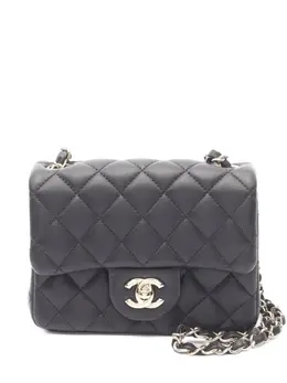 CHANEL Pre-Owned: Чёрная сумка 