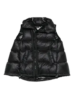 sacai: Чёрный жилет 