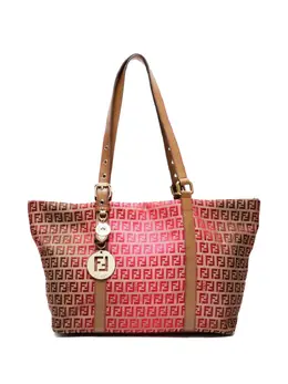 Fendi Pre-Owned: Розовая сумка-шоппер 