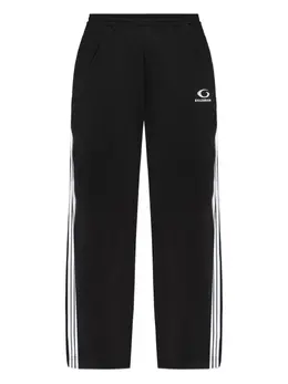 Balenciaga: Брюки  Track в полоску