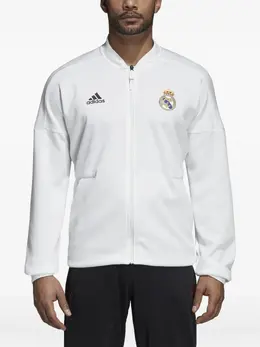 adidas: Белая куртка  Madrid