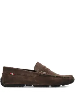 Bally: Коричневые туфли 