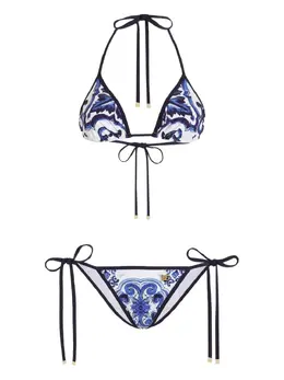 Dolce & Gabbana: Купальник  Majolica