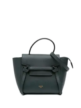 Céline Pre-Owned: Зелёная поясная сумка 