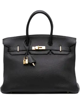Hermès Pre-Owned: Чёрная сумка 