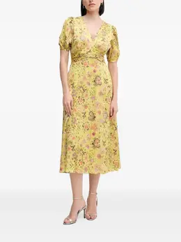 Pedro Del Hierro: Платье с рукавами-фонариками 