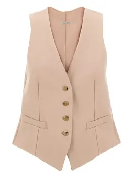 Max Mara: Розовый жилет 