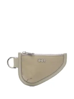 Christian Dior Pre-Owned: Кошелёк цвета хаки 