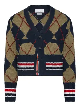 Thom Browne: Кардиган с v-образным вырезом 