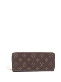 Louis Vuitton Pre-Owned: Коричневый кошелёк 