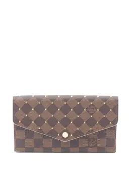 Louis Vuitton Pre-Owned: Коричневый кошелёк 