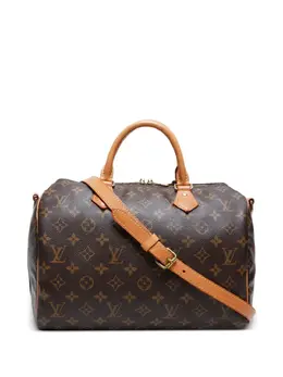 Louis Vuitton Pre-Owned: Коричневая сумка 