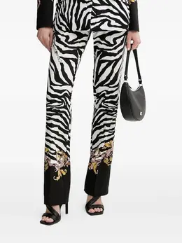 Versace Jeans Couture: Брюки с принтом зебры 