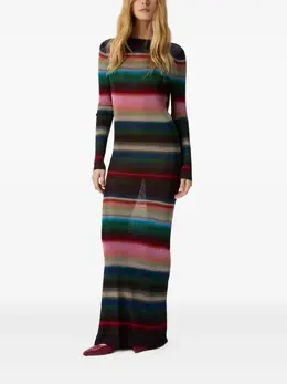 Missoni: Платье в полоску 