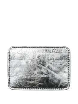 Acne Studios: Серебристый картхолдер 